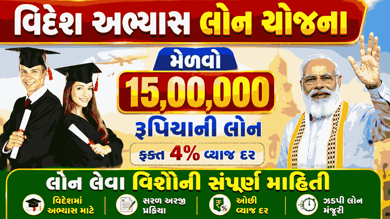 Videsh Abhyas Loan Yojana Gujarat 2026